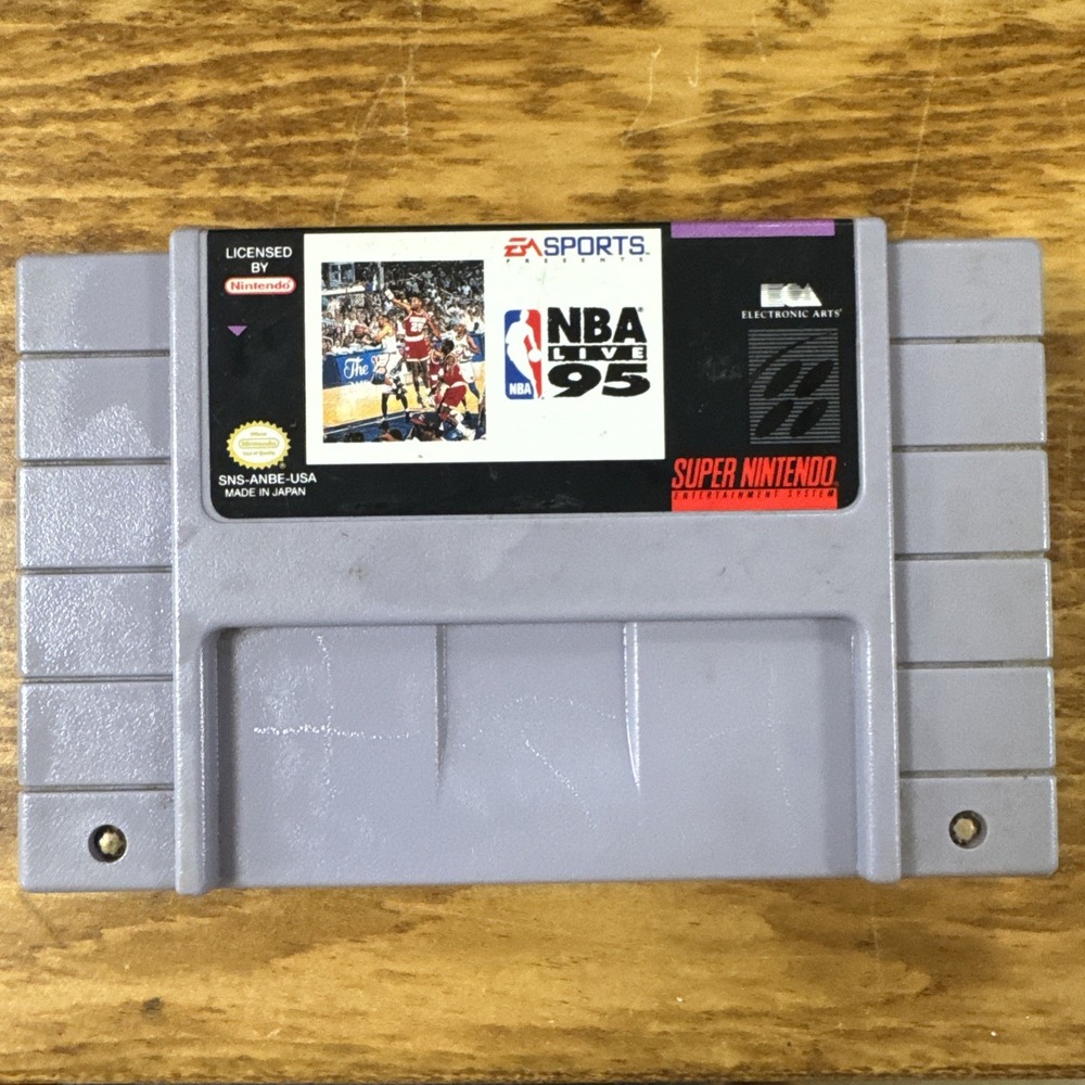 NBA Live 95 - Super Nintendo Entertainment System (SNES)